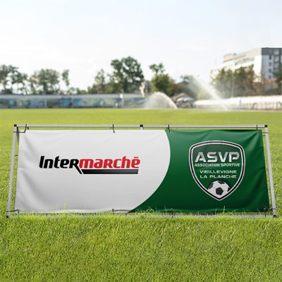 Comptoir d’accueil visuel PVC