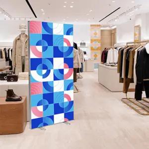 Comptoir d’accueil tissu avec jonc