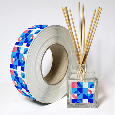 Etiquette en rouleau